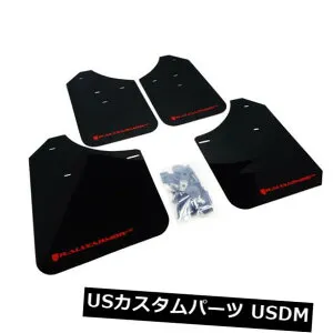 マッドガード 泥除け ラリーアーマーURマッドフラップブラック/レッドロゴ付き02-07 WRX STi MF1-UR-BLK / RD Rally Armor UR Mud Flaps Black w/ Red Logo for 02-07 WRX STi MF1-UR-BLK/RD 【並行輸入品】