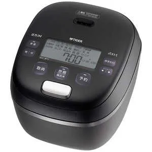 タイガー TIGER 炊飯器 5.5合 炊き立て 圧力IHジャー ご泡火炊き オフブラック JRI-G100KO
