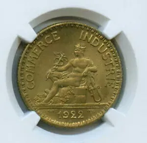 フランス III 共和国 2 フラン 1922 NGC Ms 66