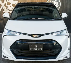 ROWEN JAPAN PREMIUM フロントスポイラー(FRP) 素地 トヨタ エスティマ アエラス 後期 ACR50/ACR55用 (1T024A00)【エアロ】【自動車パーツ】ロェン ジャパンプレミアム