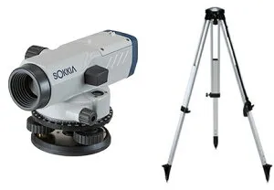 KDS ソキア 自動レベル【24倍】 B40A SA（三脚SA-R-2付）
