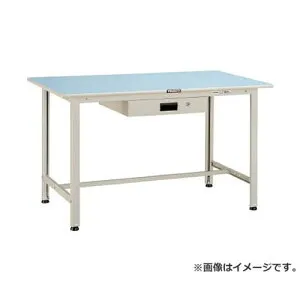 TRUSCO BO型軽量作業台 1200X750 薄型1段引出付 BO1275UDK1 [r21][s9-031]