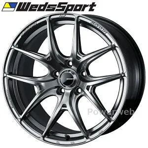 [ホイールのみ単品4本セット] Weds WedsSport SA-01R 18インチ×8.5J PCD：100 穴数：5 インセット：45 プラチナシルバーブラック (PSB) ウェッズスポーツ SA01R