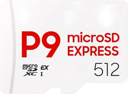 マイクロ SD Express カード 512GB 動作確認済 最大転送速度 800MB/s 国内正規保証品 PCIe Gen 3.0 X1 NVMe 1.3 耐水 耐熱 耐X線 耐磁 耐落下 耐摩耗