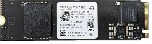 TAC Trading OEM 256G SSD Western Digital ブラック SN740 OEM WD 256GB M.2 PCI-e Gen 4x4 NVME SSD 内蔵ソリッドステートドライブ 2280 Mキー PS5対応 ThinkP