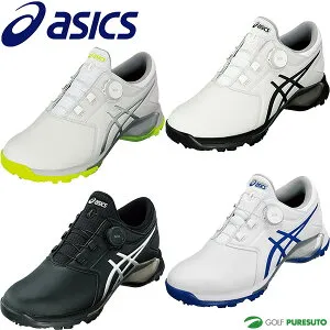 アシックス ゴルフシューズ ゲル エース プロ エム ボア GEL-ACE PRO M BOA 1111A229 3E相当 ソフトスパイク ダイヤル式