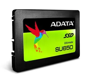 ADATA 2.5インチ SSD 240GB SU650 3D NAND採用 7mm厚 SATA 6Gbps 読込最大520MB/s 書込最大450MB/s 3年保証 ASU650SS-240GT-R