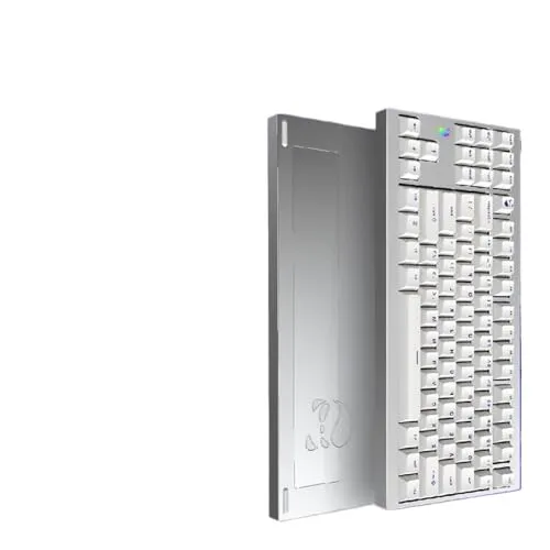 Metaphyuni PD87M Pro Mechanical Keyboard Wireless Tri Mode with Aluminum Case Cushion Design Hot Swappable Gamingキーボードと複数のデバイスと互