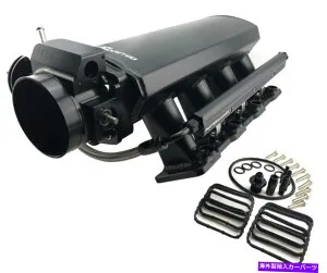 Intake Manifold GM LS LS1 LS2 LS6 EFI高層カスタムアルミニウム吸気マニホールド102mmスロットルボディ GM LS LS1 LS2 LS6 EFI Tall Custom Aluminum INTAKE MANIFOLD 102MM Throttle Body【並行輸入品】