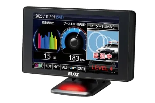BLITZ(ブリッツ) Touch-LASER TL406RW 無線LAN機能搭載！JMA-600(NTG-962) JMA-520 JMA-401 取締機対応! MSSSスキャン機能搭載で誤警報85％低減！新周波数使用移動オービスMSSS対応！フルオート