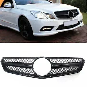 メルセデスベンツ E クーペ 2009-2013 2011 2012 W207 AMG フロントグリッドラジエーターグリル- For Mercedes Benz E Coupe 2009-2013 2011 2012 W207 AMG front grid radiator grille- 【並行輸入品】