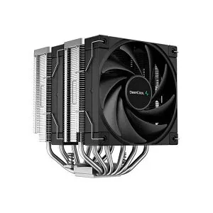 【ポイント10倍★要エントリー】 Deepcool AK620 CTT2.0 デュアルタワーヒートシンク採用 高冷却サイドフロー型CPUクーラー｜R-AK620-BKNNMT-G