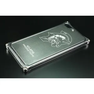 GILD design（mobile item） GIKP-282GR Kojima Productions Logo Ver. for iPhone 8Plus/7Plus 42048