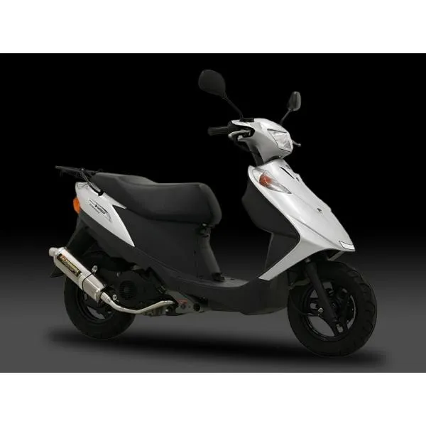 YOSHIMURA ヨシムラ Tri-Oval サイクロン ST （チタンカバー）/重量（STD4.4kg）：2.4kg アドレスV125 SUZUKI スズキ フルエキゾーストマフラー マフラー