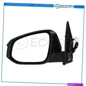 USミラー ミラーパワーブラックテクスチャ加熱信号に適合する2014トヨタRAV4ドライバー左側 Mirror Power Black Textured Heated Signal Fits 2014 Toyota RAV4 Driver Left Side【並行輸入品】