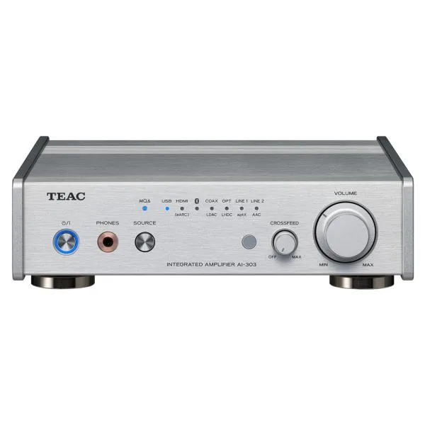 TEAC ティアック AI-303-S シルバー USB DAC/ステレオプリメインアンプ