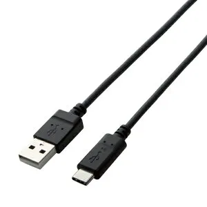 【3セット】 エレコム USB2.0ケーブル(A-C) TB-AC10NBKX3 | スマホ pc スマートフォン タブレット 周辺機器 アクセサリー 関連単語 タッチペン モニター デジタルケーブル ネットワーク WIFI パソコン