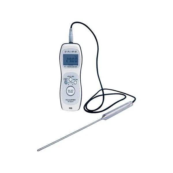 標準ハンディ白金温度計 ピーティーサーモ TP-800PT・Pre