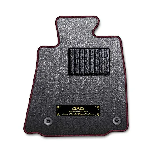 DAD ギャルソン D.A.D エグゼクティブ フロアマット TOYOTA (トヨタ) MARK II･QUALIS マークII･クオリス SXV20W/MCV20/21W 年式H9/4～14/1 2WD 1台分 エレガントデザイングレー/オーバーロック（