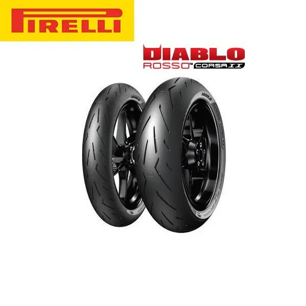 ピレリ PIRELLI DIABLO ROSSO CORSA2（ディアブロ ロッソコルサ2） フロント 120/70 ZR 17 M/C (58W) TL PL8019227290691