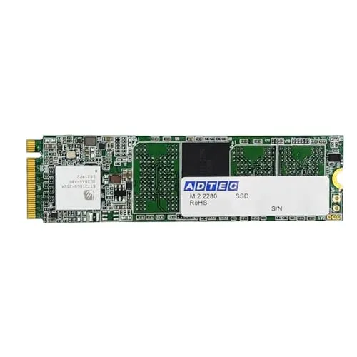 アドテック 産業用/組込用 SSD M.2 SATA(2280) 128GB 電源断対策機能 -40℃～+85℃(温度拡張品) MLC C2812GMITKFSVGA