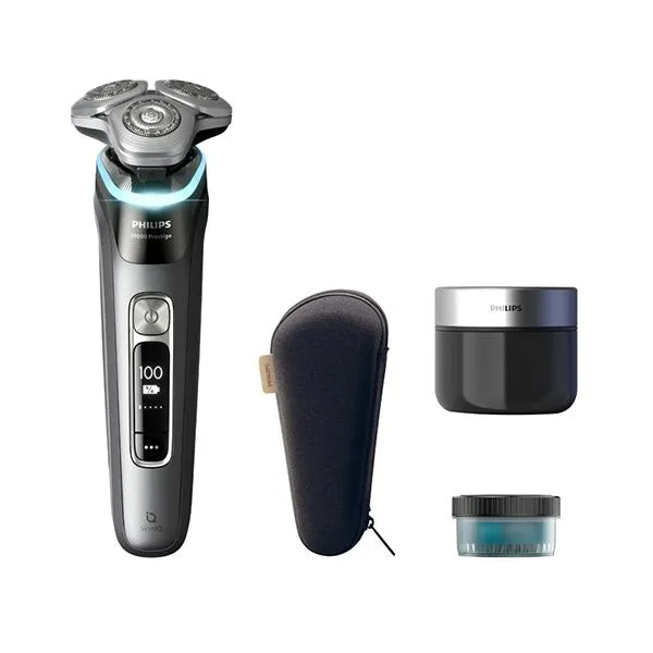 フィリップス ｉ９０００ Ｐｒｅｓｔｉｇｅ ウェット＆ドライ電動シェーバー ダークスレート ＸＰ９２０２／２０ １台（お取寄せ品）