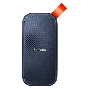 ポータブルSSD 1TB 外付SSD USB3.2 Gen2 SanDisk サンディスク R:800MB/s USB 10Gbps USB-C to Aケーブル同梱 小型 軽量 高耐久 海外リテール SDSSDE30-1T00-G26 ◆コ