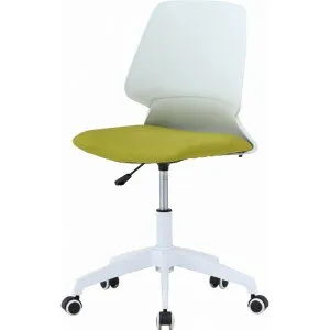 フジボウエキ オフィスチェア 3117-4 WH/GR 約幅470×奥行530×高さ850mm ホワイト 49999 1台