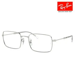 【正規品販売店】度なし1.55レンズ交換+0円 レイバン メガネ フレーム RX6520 2501 53 55 Ray-Ban スクエア メタル