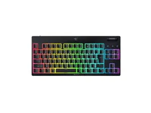 RazerレイザーBlackWidowV4Low-profileTenkeylessHyperSpeedJPYellowLinearSwitchゲーミングキーボードワイヤレス薄型イエローリニアメカニカルスイッチテンキーレス