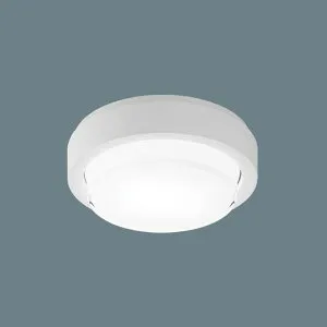 パナソニックLED非常用照明器具直付 防雨型 低光束 フラット 自己点検丸形蛍光灯20形1灯器具相当 ホワイト温白色：NWCF17103LE1