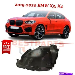 フェンダーライナー フロントフェンダーライナー51717394815 2019-2020 BMW X3 X4のプラスチック左側 Front Fender Liners 51717394815 plastic left side for 2019-2020 BMW X3 X4【並行輸入品】