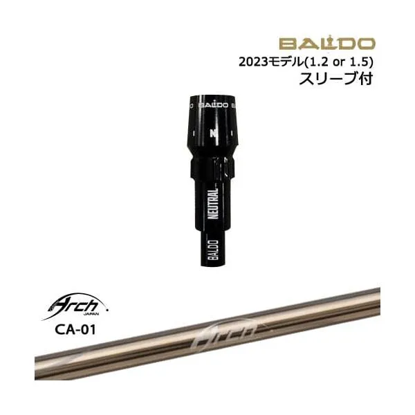 BALDOドライバー 正規品2023モデル スリーブ付シャフト[OS] CA-01 ARCH GOLF アーチゴルフジャパン