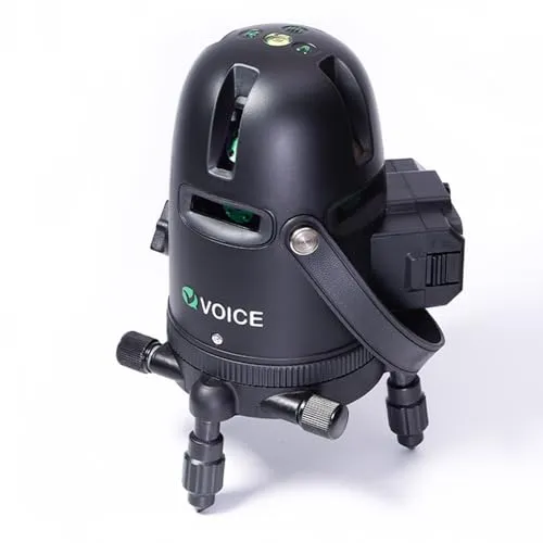 VOICE レーザー墨出し器 フルライン グリーンレーザー Model-G8 レーザー フルライン照射モデル アプリからの遠隔操作 タッチスイッチ