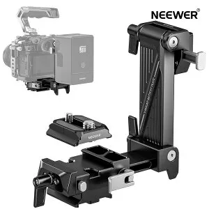 【P5倍+500円OFF券】NEEWER Vマウントバッテリープレート 折りたたみ式 Arca型ベースプレート PDクイックリリースプレート DJI RS3 Proジンバル&三脚用 デジタル一眼レフカメラ ビデオリグ SmallRig Vロ