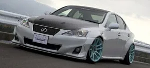 レクソンLEXUS IS 350 GSE2＃ LEXON exclusive feat. Rocket Bunny ＃2 over fender kits Front +45mm