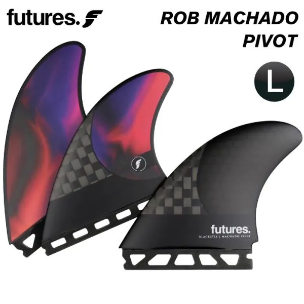 フューチャー フィン トライフィン ショートボード用 FUTURES. FIN フューチャーフィン BLACKSTIX ROB MACHADO PIVOT ブラックスティックス