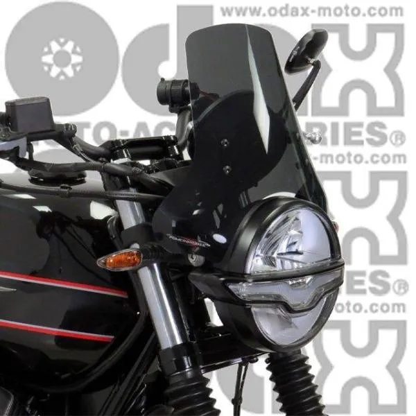 POWERBRONZE ネイキッド・スクリーン【ショート】 カラー：ホワイト V7 Stone Special SE MOTOGUZZI モトグッチ スクリーン 外装