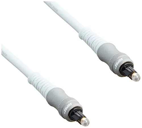 SAEC SUPRA ZACシリーズ ハイレゾ対応 光ケーブル 角型TOSリンク⇔角型TOSリンク 1本 2.0m ZAC-TOSLINK2.0