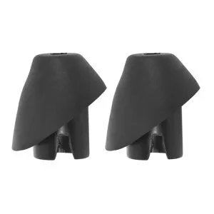 2ピース オーナメント ベース ハトメ金 ベゼル-適用: 07-14 トヨタ FJ クルーザー トラック-マウント ラジオ マスト パーツ 86392-35031 AL-PP-9153 AL Car parts