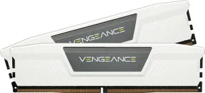 CORSAIR DDR5-6000MHz デスクトップPC用メモリ VENGEANCE DDR5シリーズ AMD EXPO & Intel XMPメモリキット 32GB ホワイト (16GB×2枚) CMK32GX5M2E6000Z36W