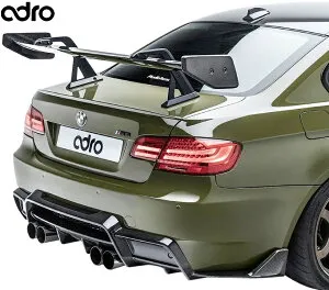 【M's】 E92 BMW M3 クーペ (2007y-2014y) adro AT-R1 スワンネックウイング Pre-Preg Carbon カーボン エイドロ アドロ エアロ パーツ 部品 カスタム エクステリア 外装 改造 社外 海外 チューナー ブランド