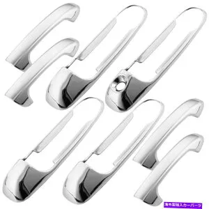 クロームカバー 2002 2003 2004-2008 Dodge Ram 1500 G4のミラークロムドアハンドルカバーキャップ Mirror Chrome Door Handle Cover Cap For 2002 2003 2004-2008 Dodge Ram 1500 G4【並行輸入品】