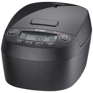 タイガー TIGER 炊飯器 5.5合 炊きたて 圧力IHジャー 遠赤3層土鍋コート釜 モーブブラック JPV-Y100KV