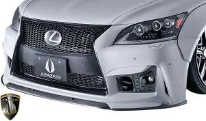 【M's】レクサス 40系 後期 LS460 LS600h F-SPORT用 (2012.10-2017.10) AIMGAIN 純VIP GT フロントバンパー Type-1 エイムゲイン エアロ レクサスエアロ LSエアロ エアロパーツ LEXUS LS Fスポーツ USF40 UVF45 40LS タイ