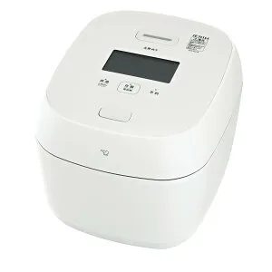 象印 炊飯器 1升（10合） 炎舞炊き 圧力IHタイプ 日本製 毎回のお手入れ点数2点 絹白 NW-FC18-WZ 送料無料