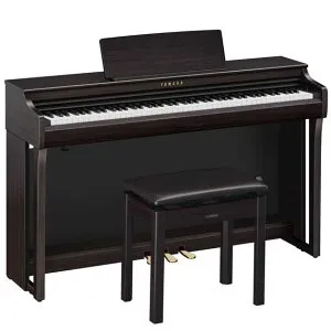 ヤマハ 【Joshin web限定！ピアノマット＆お手入れセットプレゼント！】電子ピアノ(ニューダークローズウッド調)【高低自在椅子＆ヘッドホン＆ソングブック付き】 CLP-825-R YAMAHA Clavinova(クラ