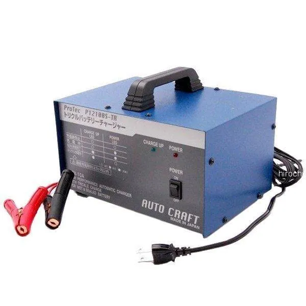 P12100S-TR オリオンオートクラフト アルプス計器 自動車用トリクル機能付充電器 12V-10A 高級車両用 JP店