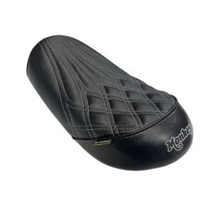 MonQeyKing ホンダモンキー125交換用シート [Black] Replacement Seat Black Model A For HONDA Monkey125 JB02 JB03 JB05