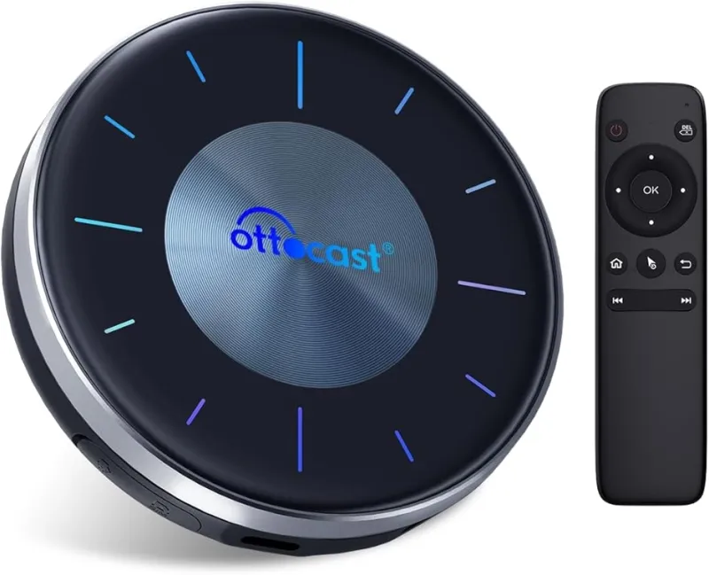 【互換品】Ottocast OttoAibox P3 オットキャスト CarPlay Android 12アタブター nano リモコン付き